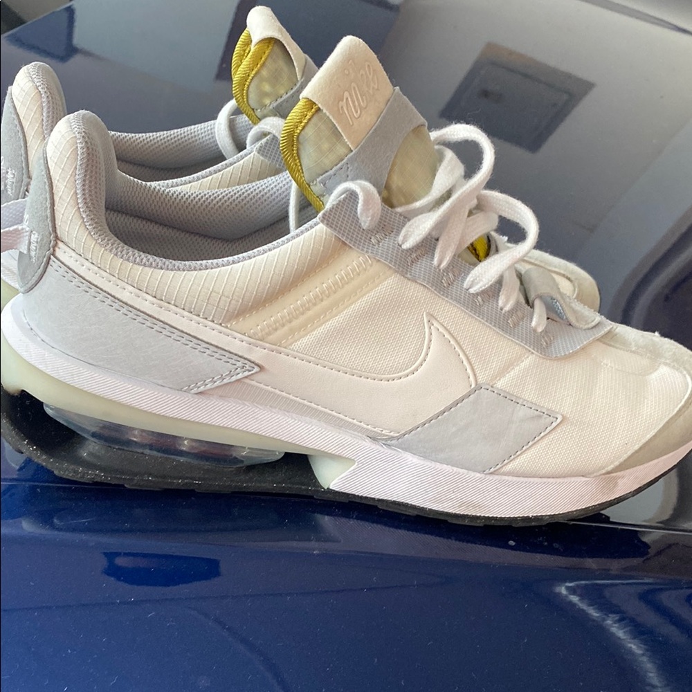 Nike White and Gray Sneakers